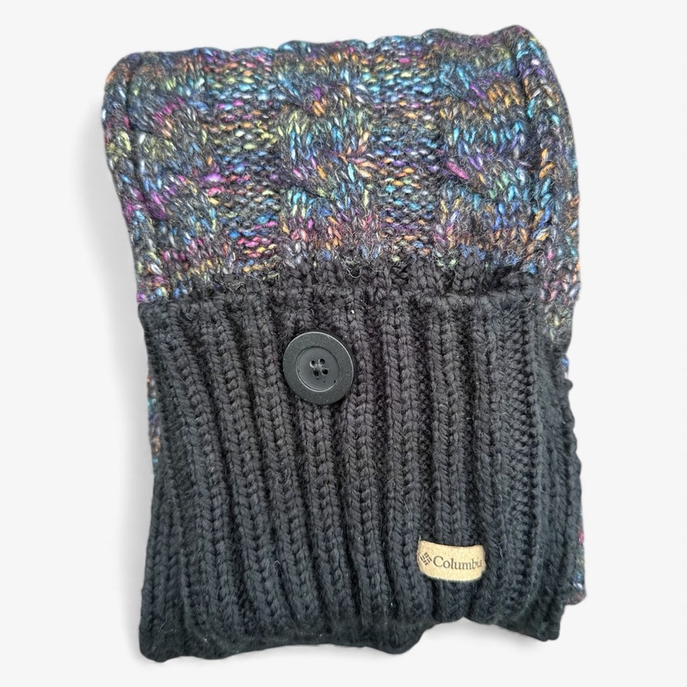 Columbia Twilight Ride Button Scarf — Cozy Knit Winter Essential